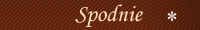 spodnie